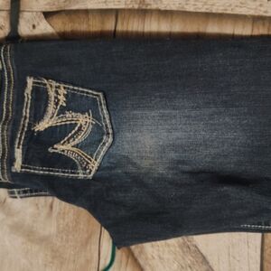 Maurices Dark Blue Boot Cut Jeans